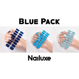 Pure Color 16 Nail Stickers (Option: Set3-1PC)