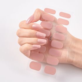 Pure Color 16 Nail Stickers (Option: CS002-3PCS)