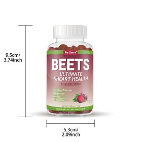 Beet Gummy Candies (Option: 40 GUMMIES)