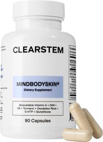 Hormonal Acne Supplement (5-HTP) - Natural DIM Supplement - Skin Care Vitamins - Hormone Balance, Antioxidants - Gluten Free (Style: capsule-1)
