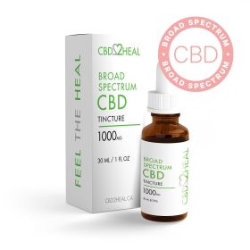 Broad Spectrum CBD Oil(CBD2HEAL) (Dosages: 1000mg)
